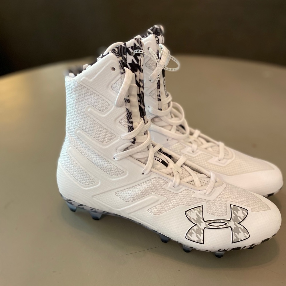 Under Armour Football cleats hightop herringbone